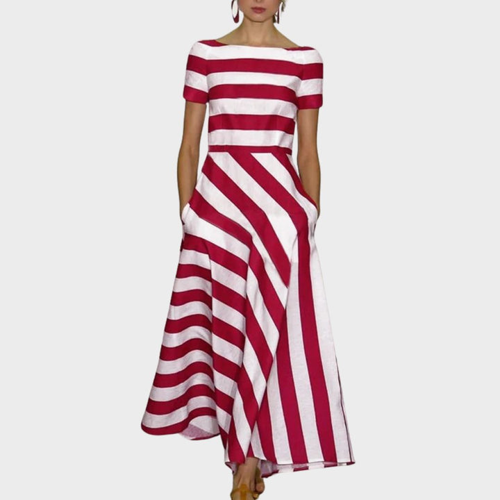 Ardith | Women's Summer Striped Maxi Dress