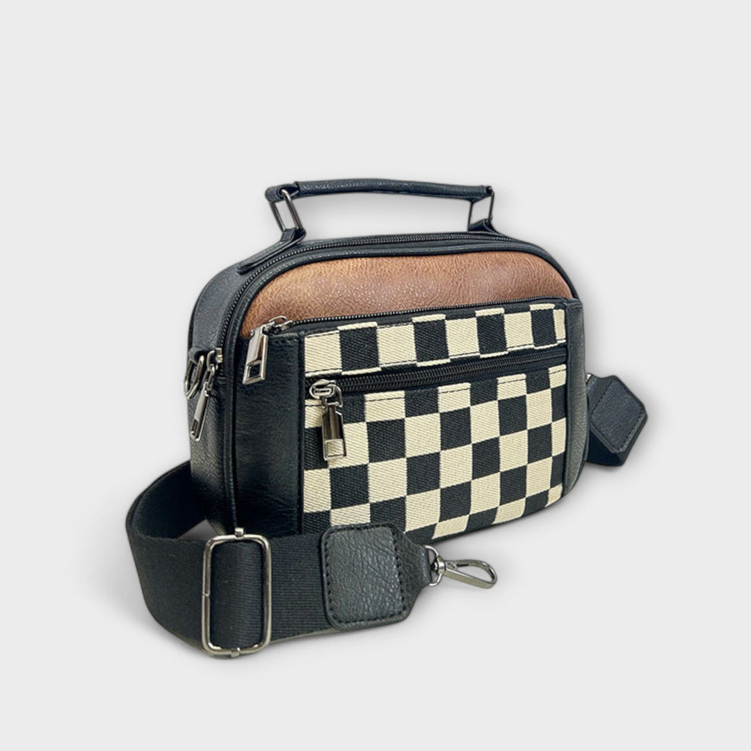 Freesia | Women’s Trendy Checkered Shoulder Bag