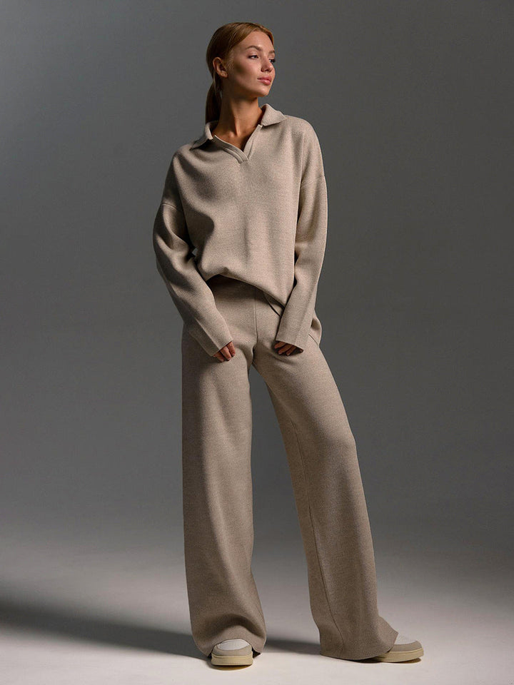 Avice | Women's Relaxed Fit Two Piece Lounge Set