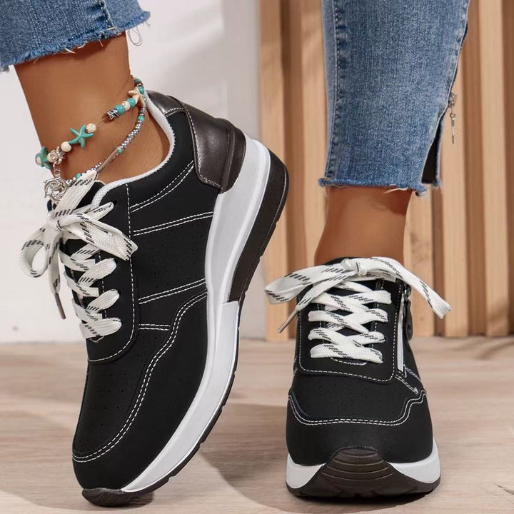 Audrey | Women's Lace-Up Platform Sneakers