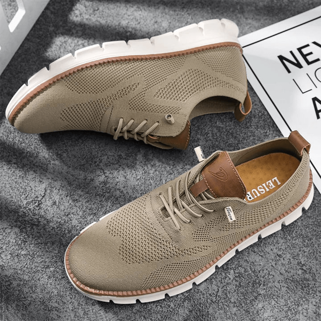 Clayton | Men's Retro Lace Up Sneakers