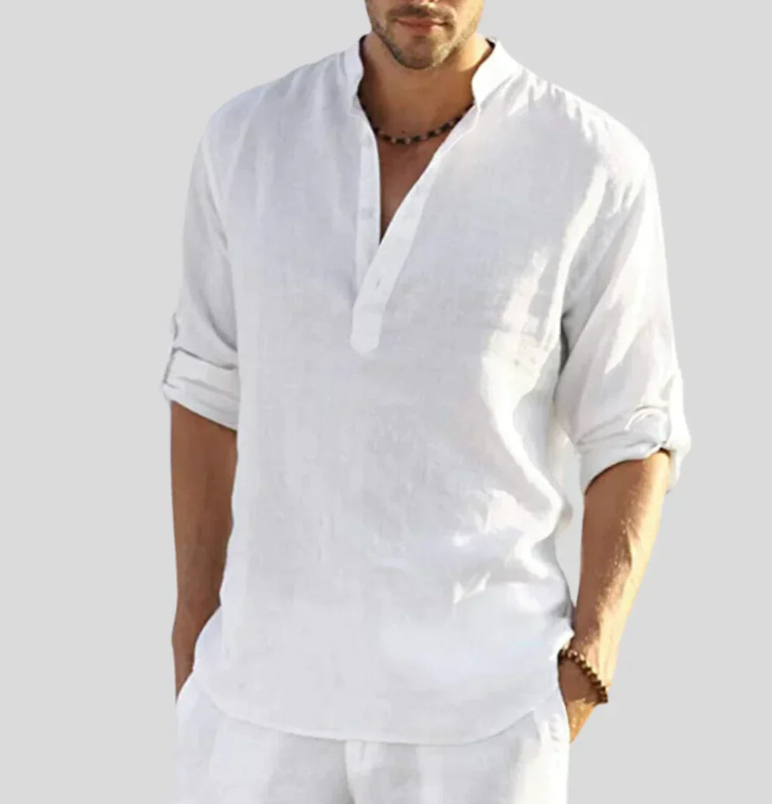 Colton | Men's V-Neck Collar Shirt