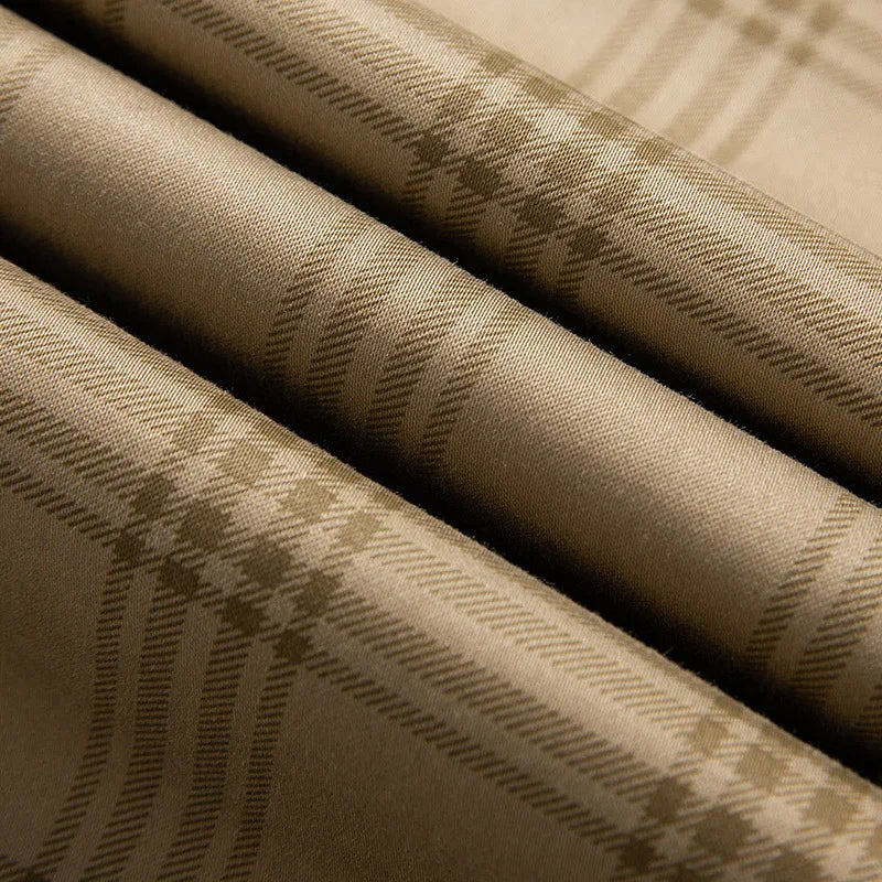 Bentley | Men's Plaid Slim Fit Trousers