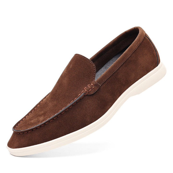 Calvert | Men's Stitched Vamp Slip-On Loafers