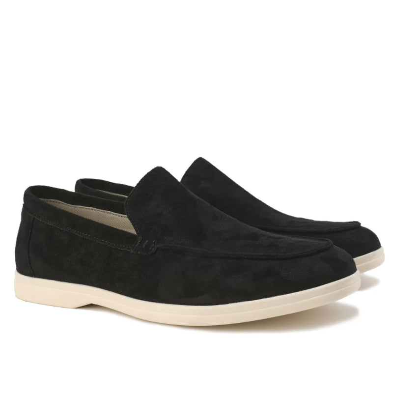 Carver | Men's Suede Moccasin Loafers