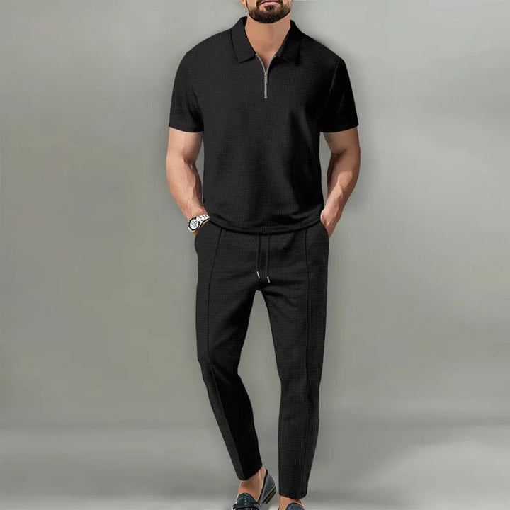 Ashwin | Men's Polo & Trousers Summer Set