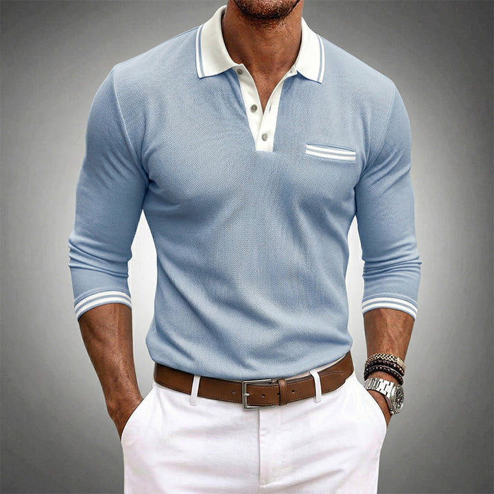 Amias | Men's Muscle Fit Polo Shirt