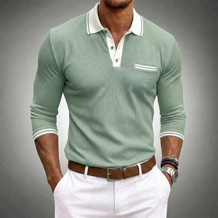 Amias | Men's Muscle Fit Polo Shirt