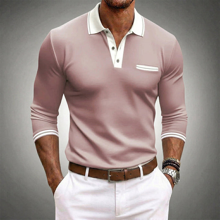 Amias | Men's Muscle Fit Polo Shirt
