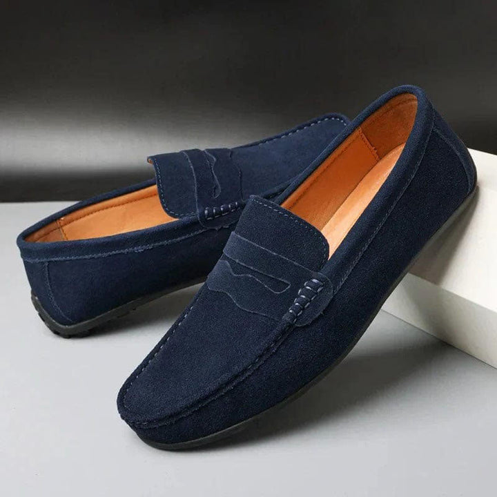Carter | Men's Moc Toe Slip-On Loafers