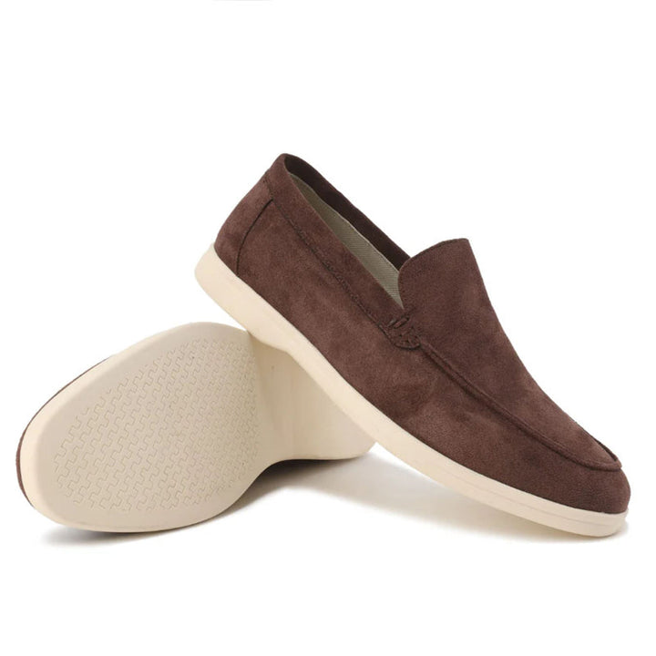 Carver | Men's Suede Moccasin Loafers
