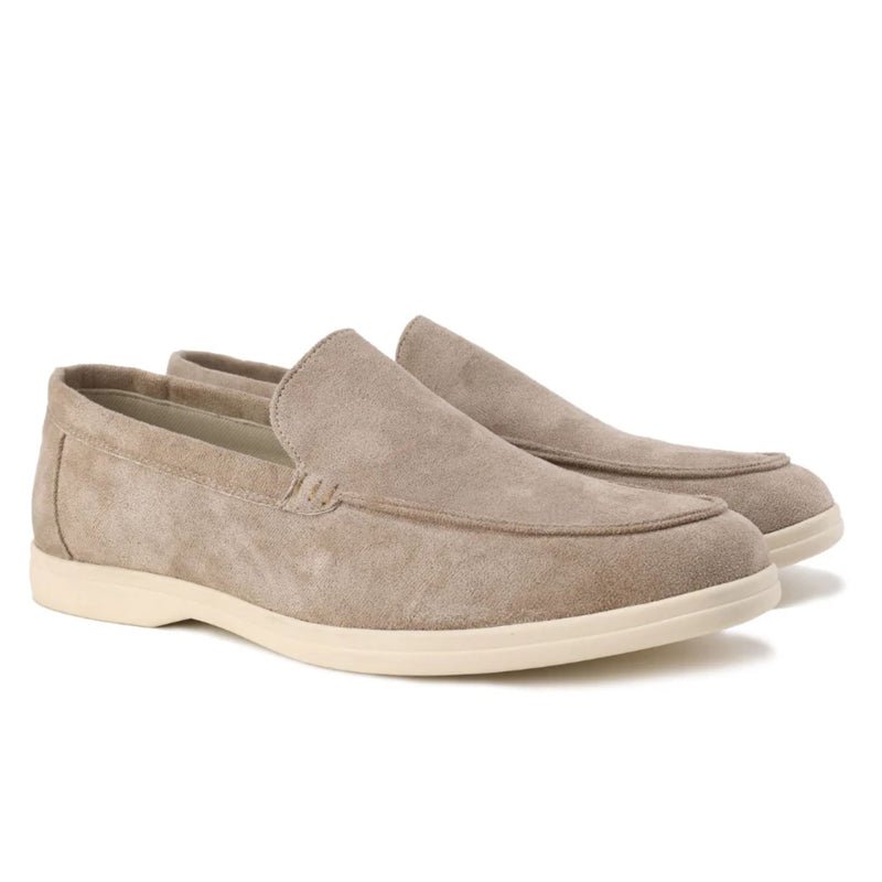 Carver | Men's Suede Moccasin Loafers