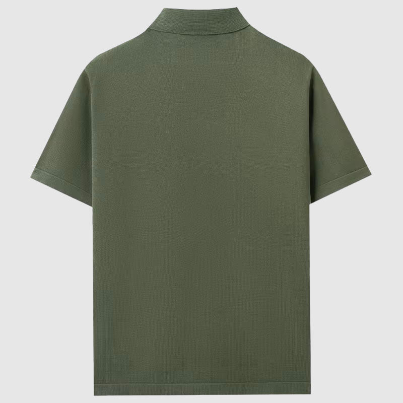 Beames | Men's Short Sleeve Knitted Shirt