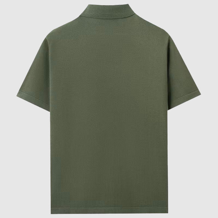 Beames | Men's Short Sleeve Knitted Shirt