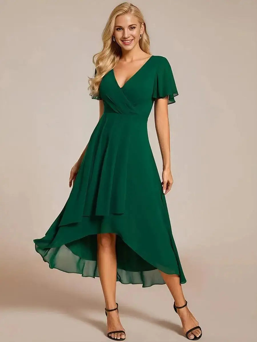 Alura | Women's Flowing Hi-Low Summer Midi Dress