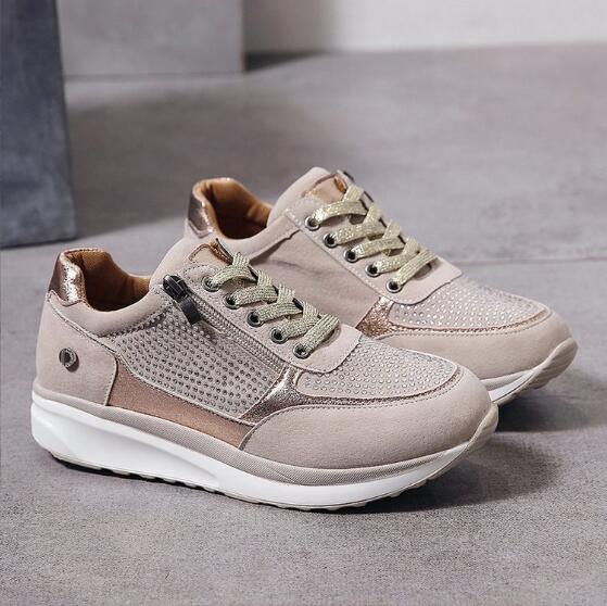 Kavira | Women's Zip Detail Comfort Sneakers