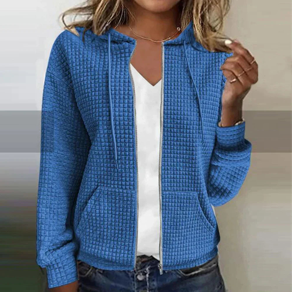 Nerissae | Women's Hooded Zip Jacket