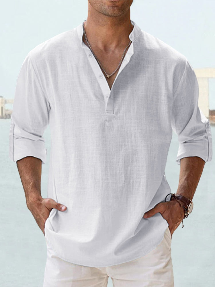 Ryker | Men's Linen Long Sleeve Shirt