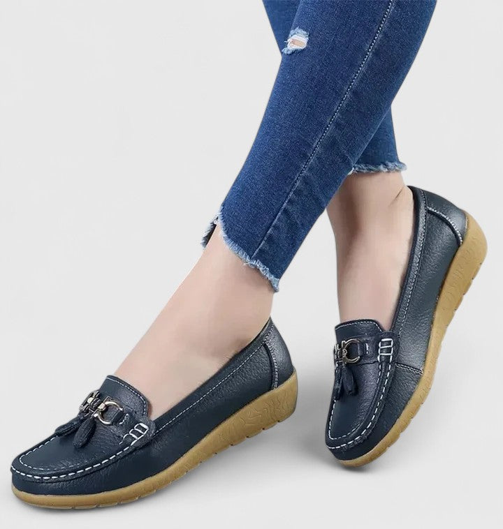 Arven | Women's Tassel Slip-On Loafers