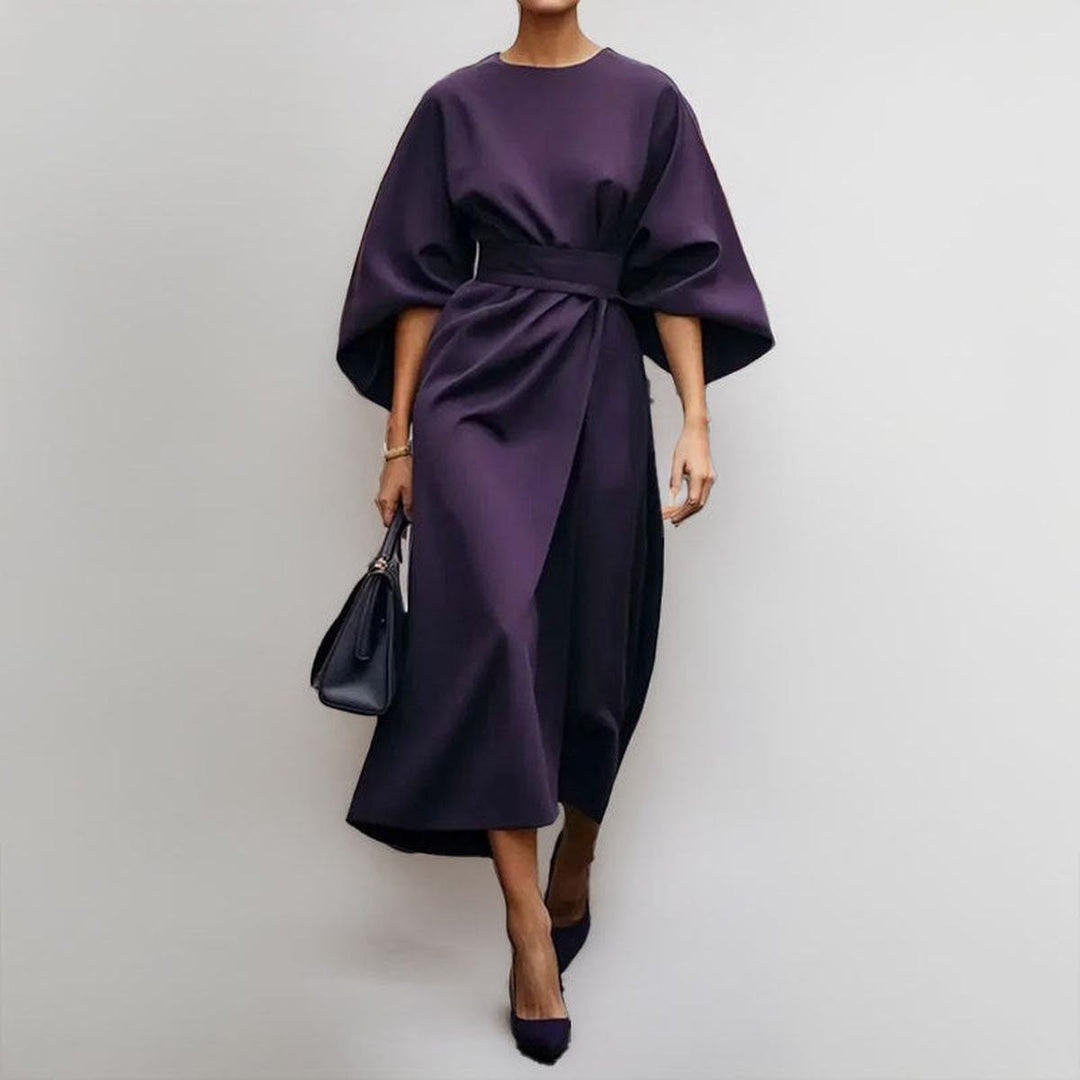 Annis | Women's Elegant Batwing Sleeve Maxi Dress