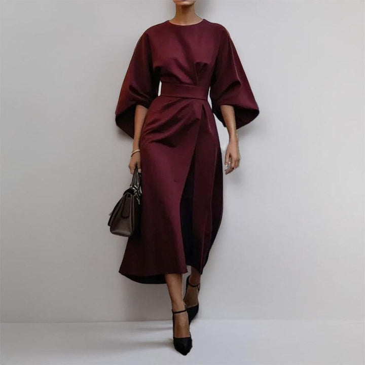 Annis | Women's Elegant Batwing Sleeve Maxi Dress