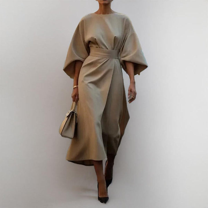 Annis | Women's Elegant Batwing Sleeve Maxi Dress