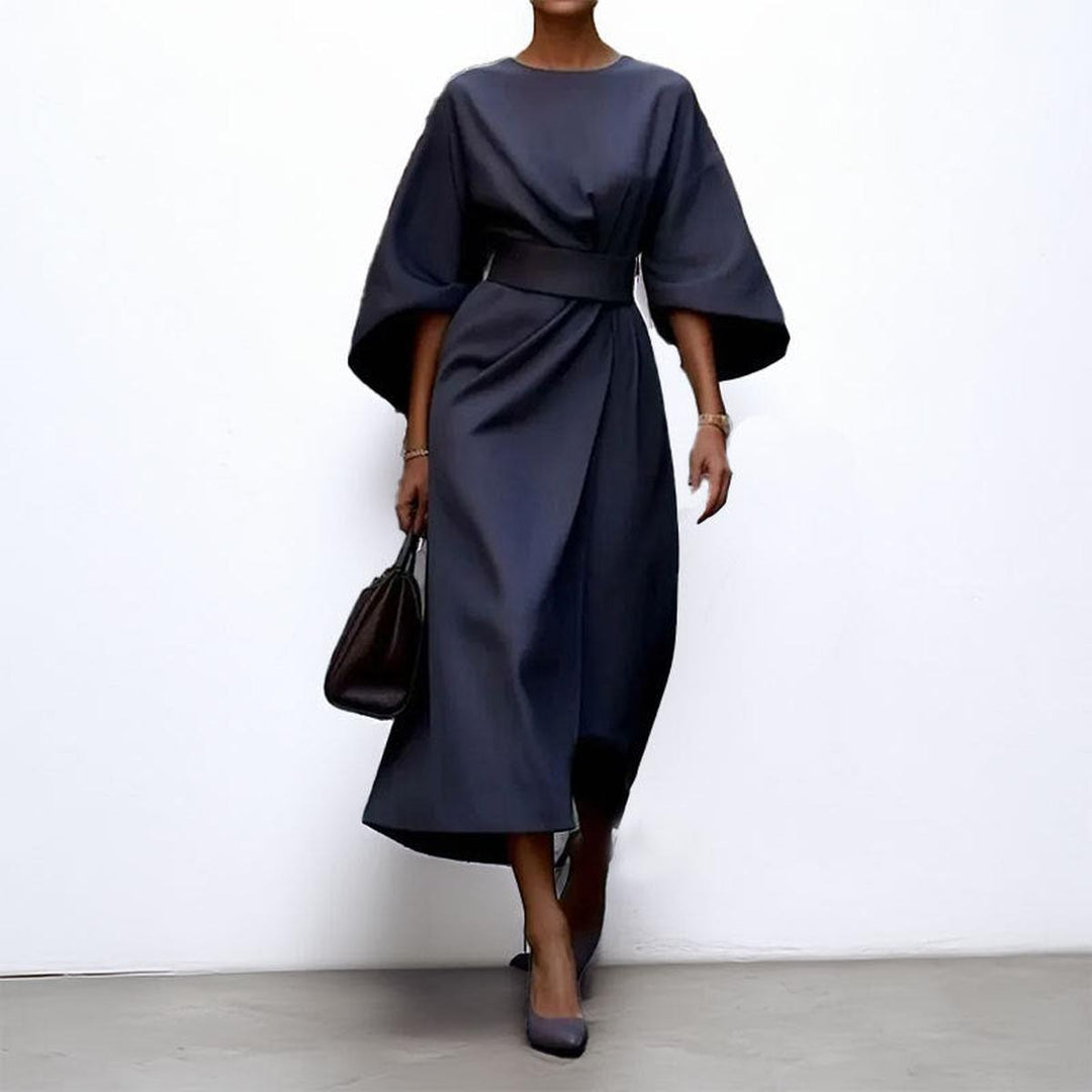 Annis | Women's Elegant Batwing Sleeve Maxi Dress