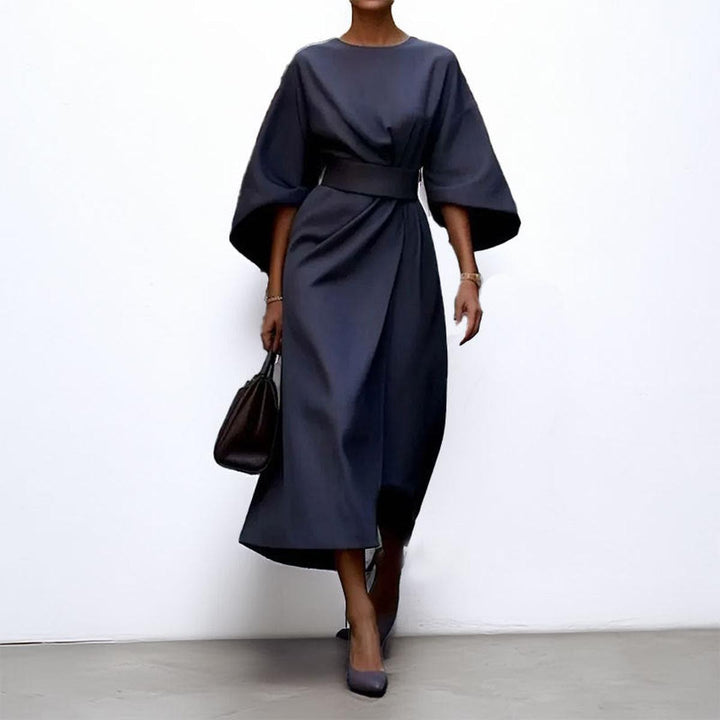 Annis | Women's Elegant Batwing Sleeve Maxi Dress