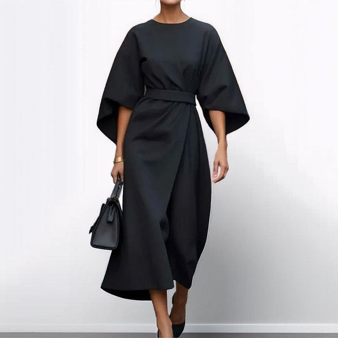 Annis | Women's Elegant Batwing Sleeve Maxi Dress