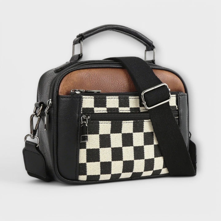 Freesia | Women’s Trendy Checkered Shoulder Bag