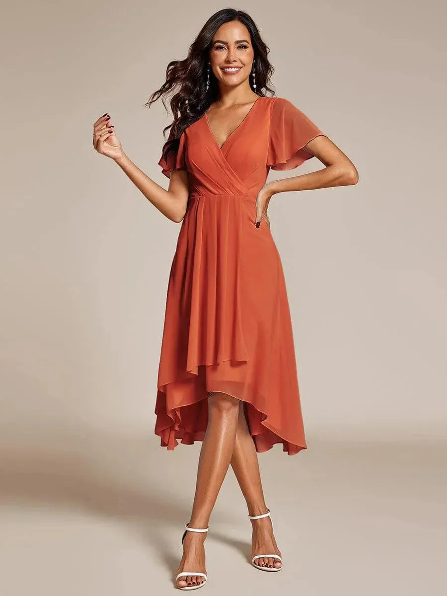 Alura | Women's Flowing Hi-Low Summer Midi Dress