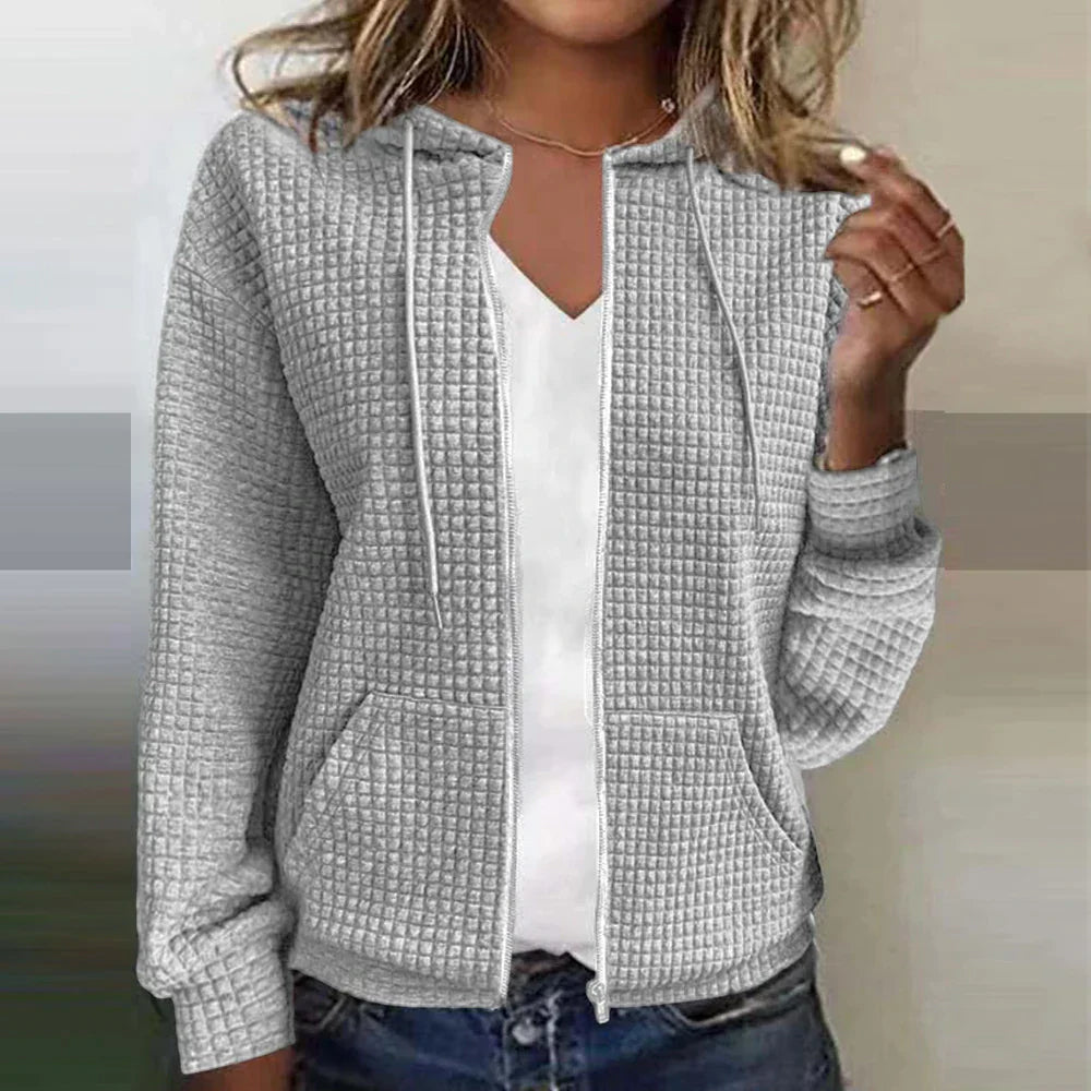 Nerissae | Women's Hooded Zip Jacket