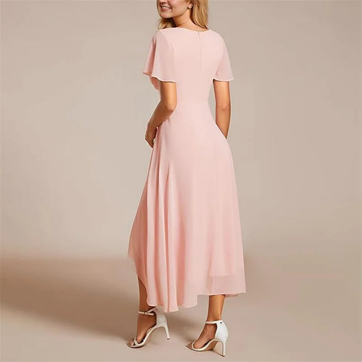 Alura | Women's Flowing Hi-Low Summer Midi Dress