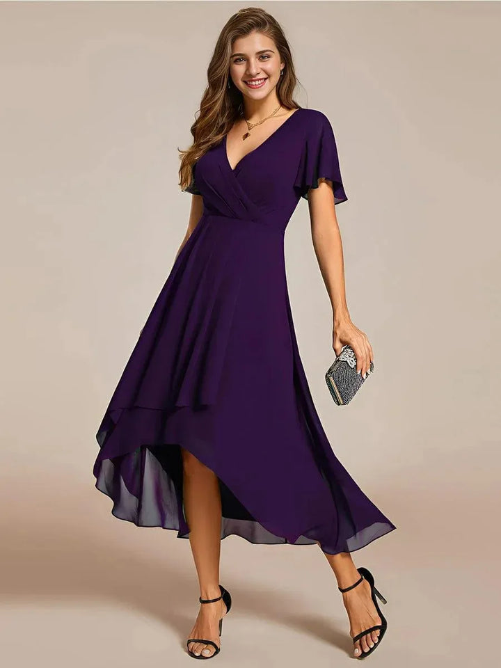 Alura | Women's Flowing Hi-Low Summer Midi Dress
