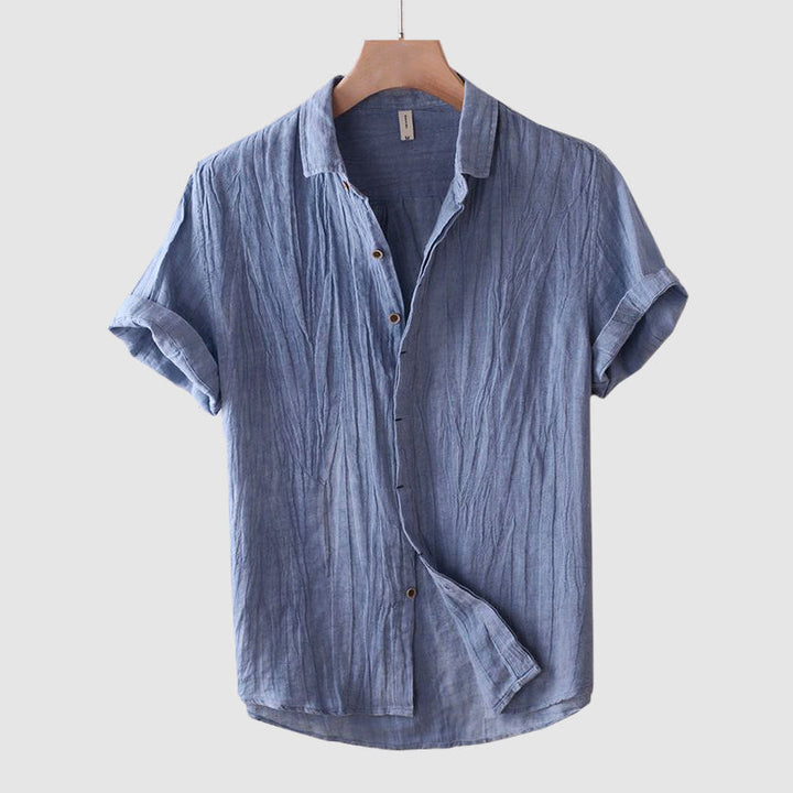 Arrol | Men's Short Sleeve Linen Shirt