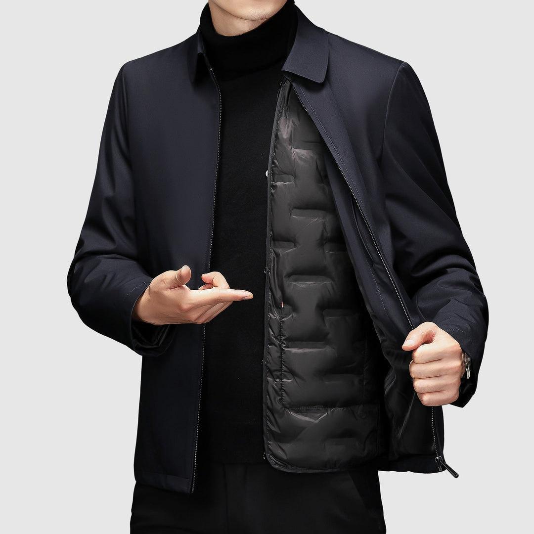 Beresford | Men's Minimal Zip Jacket