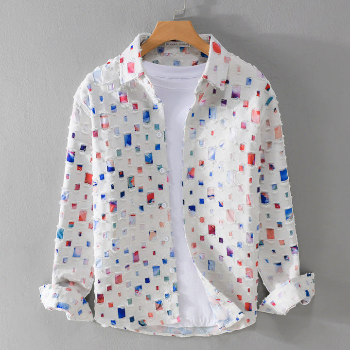 Aylwin | Men's Patterned Button-Up Shirt