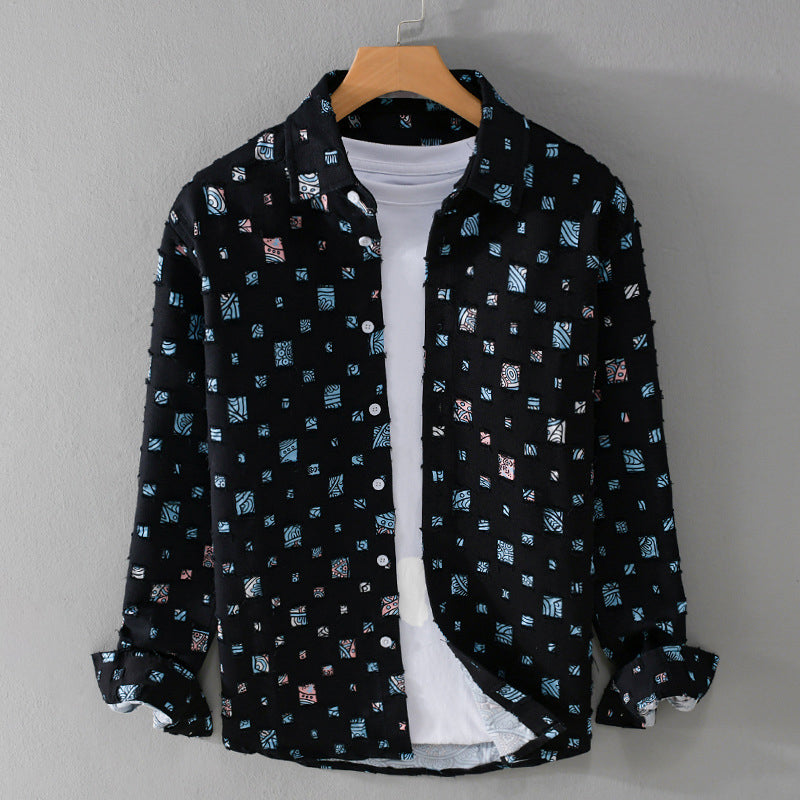 Aylwin | Men's Patterned Button-Up Shirt
