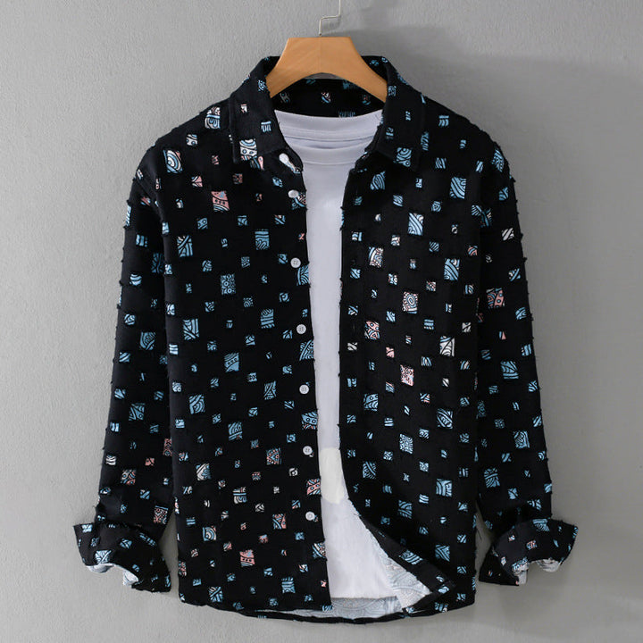 Aylwin | Men's Patterned Button-Up Shirt