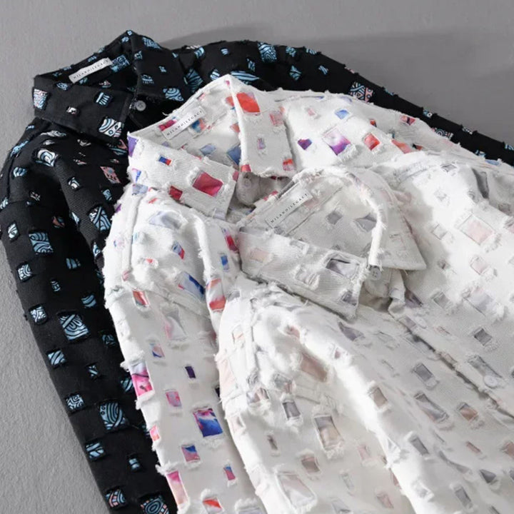 Aylwin | Men's Patterned Button-Up Shirt
