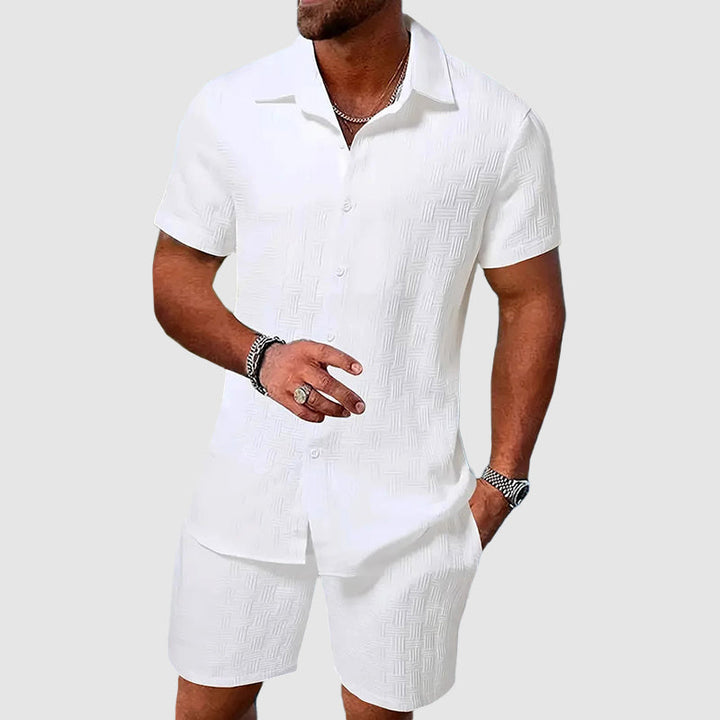 Archer | Men's Summer Shirt & Shorts Duo Set