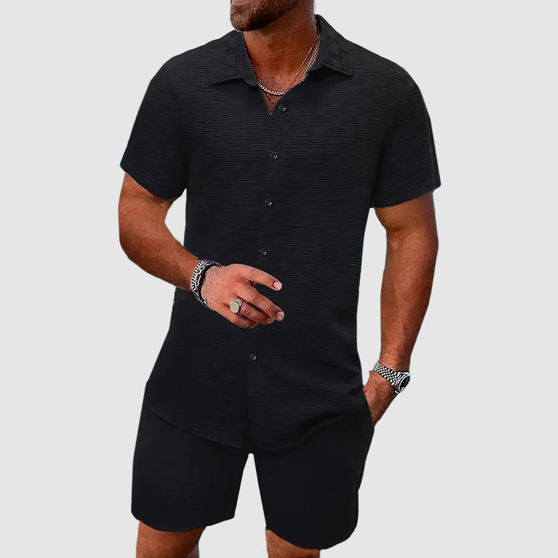 Archer | Men's Summer Shirt & Shorts Duo Set