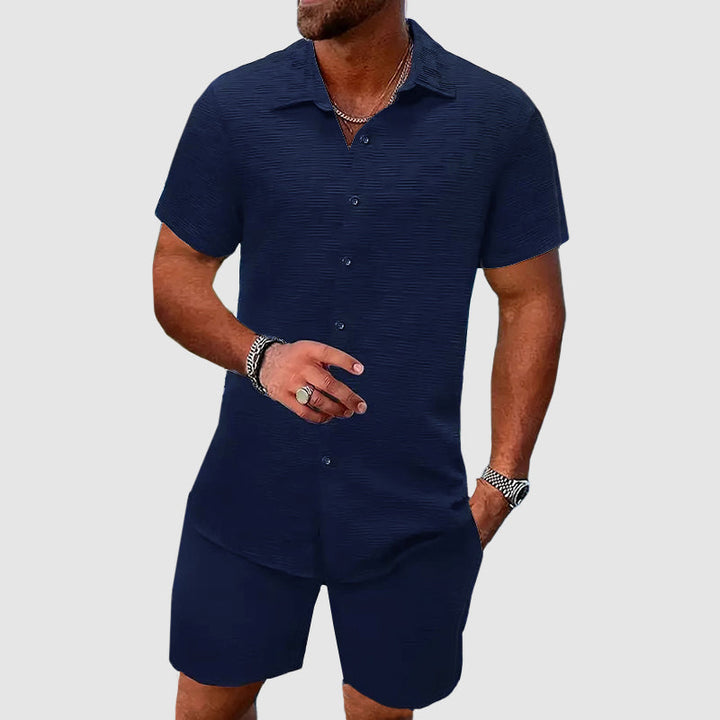 Archer | Men's Summer Shirt & Shorts Duo Set