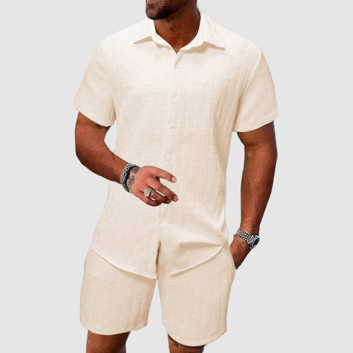 Archer | Men's Summer Shirt & Shorts Duo Set