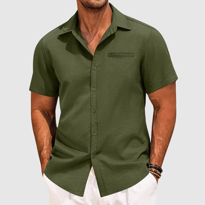 Barnett | Men's Short Sleeve Summer Shirt