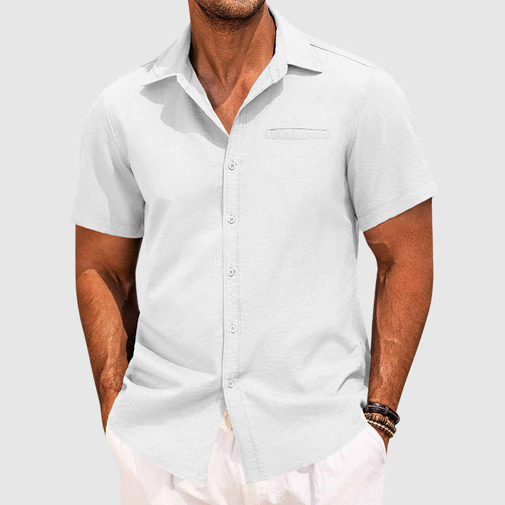 Barnett | Men's Short Sleeve Summer Shirt