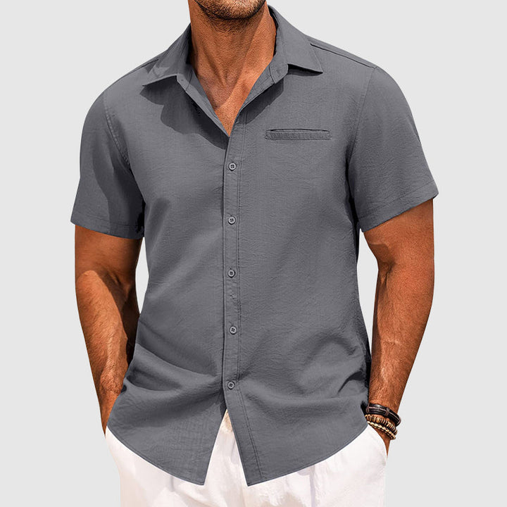 Barnett | Men's Short Sleeve Summer Shirt