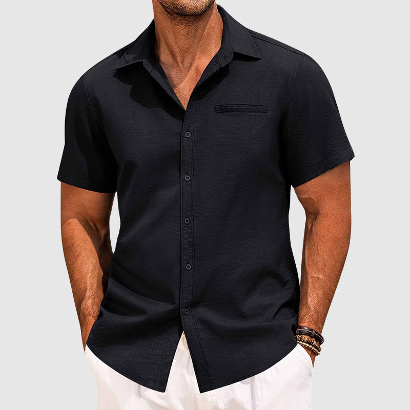 Barnett | Men's Short Sleeve Summer Shirt