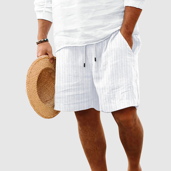 Baxter | Men's Striped Casual Shorts