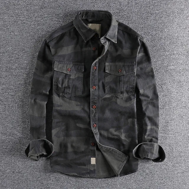 Berkeley | Men's Camo Button-Up Shirt